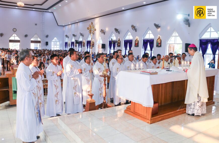 Chrism Mass at St. Mary’s Cathedral, Kalaymyo (31.3.2026)