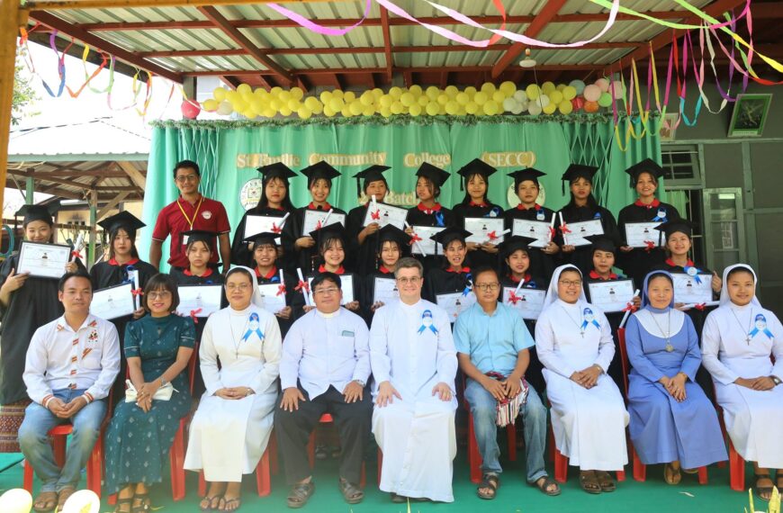 St. Emily Community College te Sangkhak Pawi, St. Joseph’s Convent, Kalaymyo (6.4.2026)