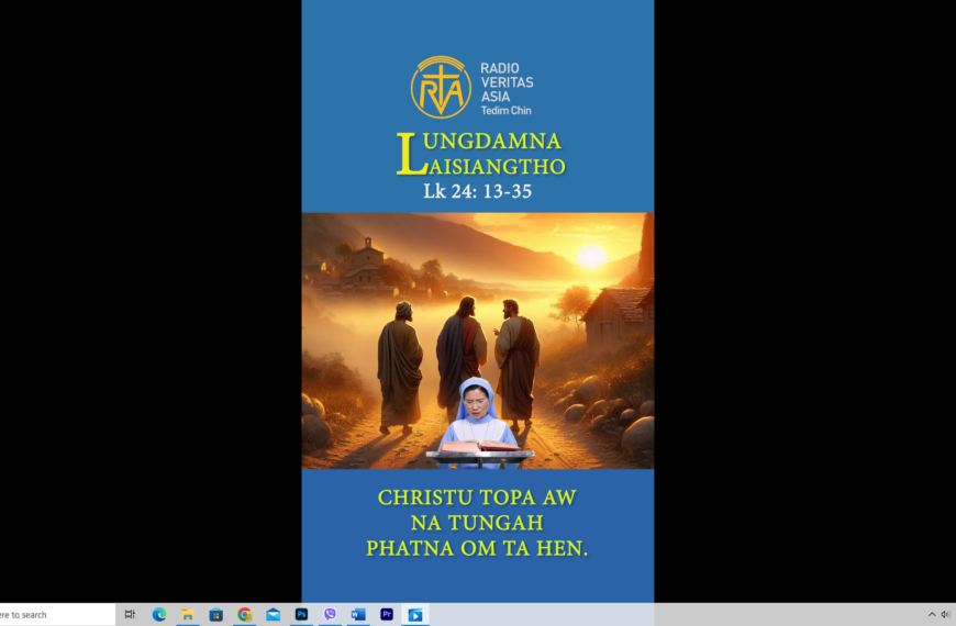 Catholic Nisim Lungdamna Laisiangtho. Easter Sunday. Thawhkik Pawini. 5.4.2026 (Sun)