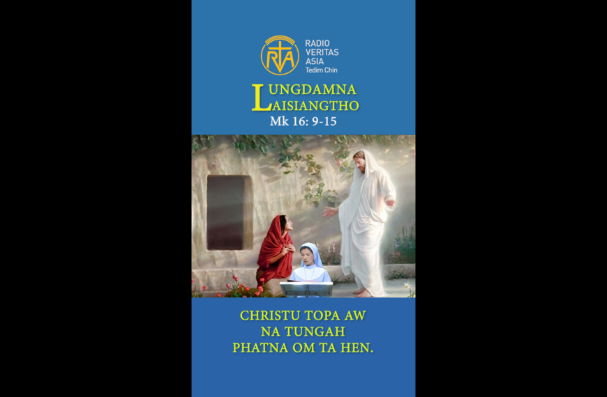 Catholic Nisim Lungdamna Laisiangtho. Easter Saturday. Thawhkik Pawi Ni (6) Ni. 11.4.2026 (Sat)