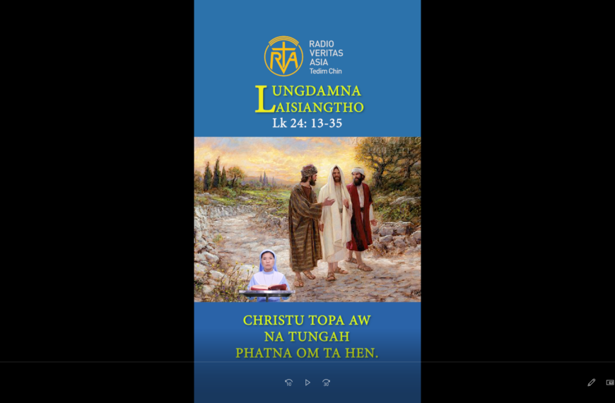 Catholic Nisim Lungdamna Laisiangtho. Thawhkik Pawi Nipi Kaal (3) Na. 19.4.2026 (Sun)