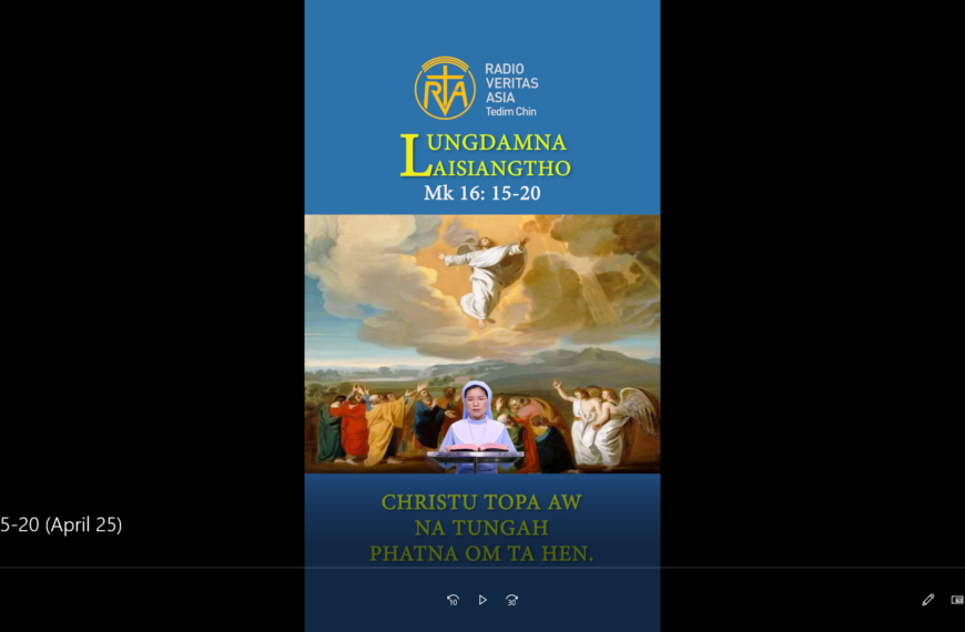 Catholic Nisim Lungdamna Laisiangtho. Thawhkik Pawi Nipi Kaal (3) Na. 25.4.2026 (Sat)