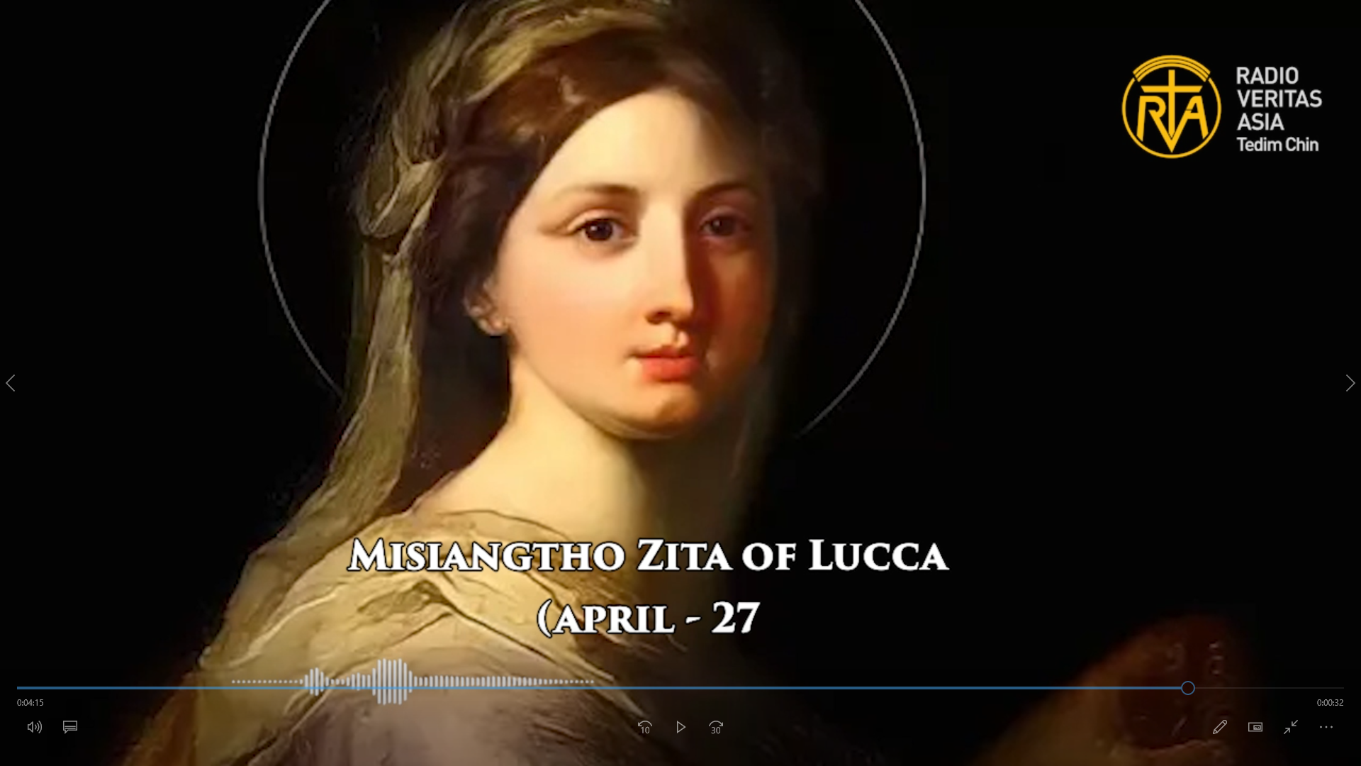 Misiangtho Zita of Lucca Pawini. (April – 27)