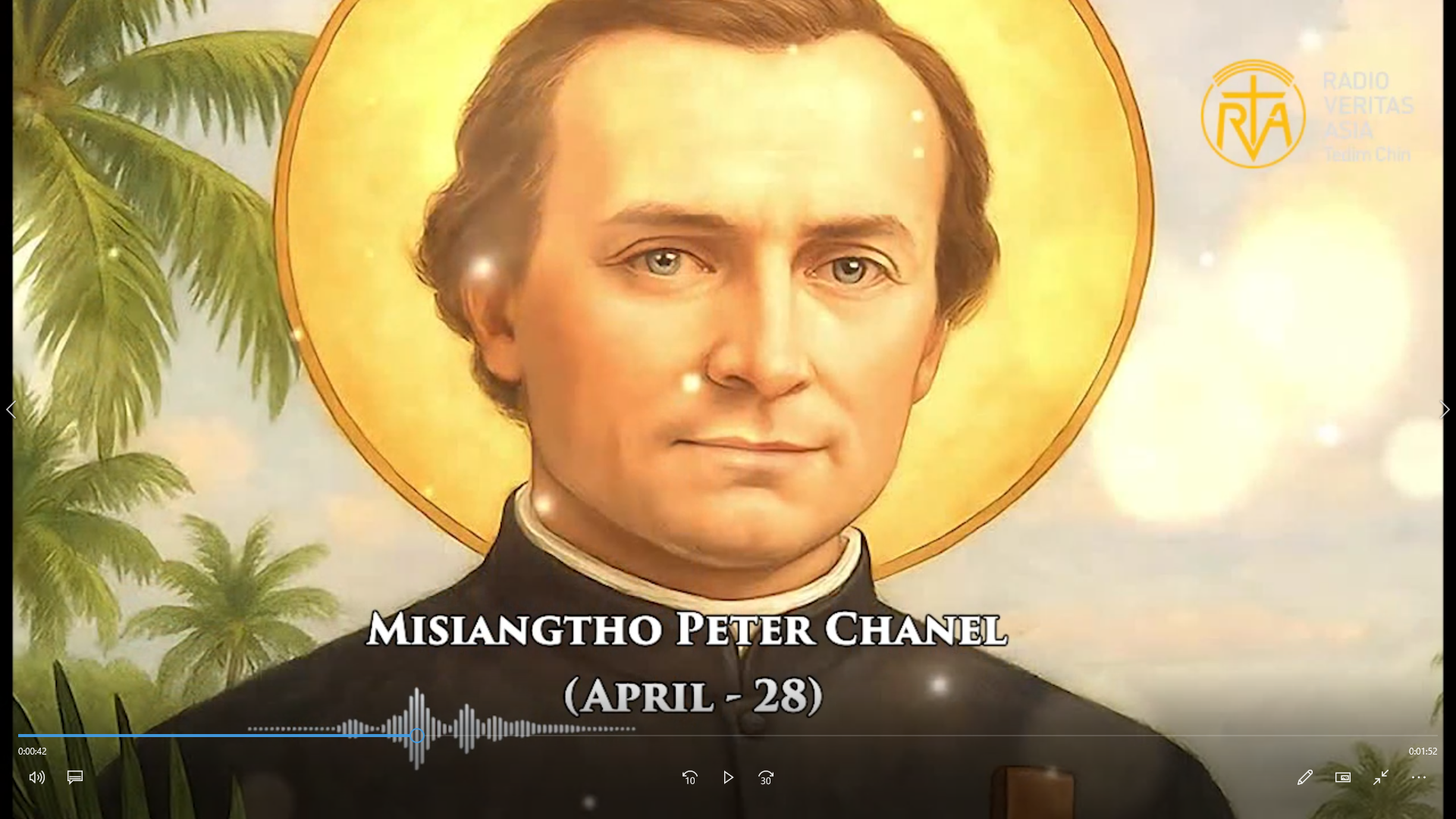 Misiangtho Peter Chanel Pawini. (April – 28)