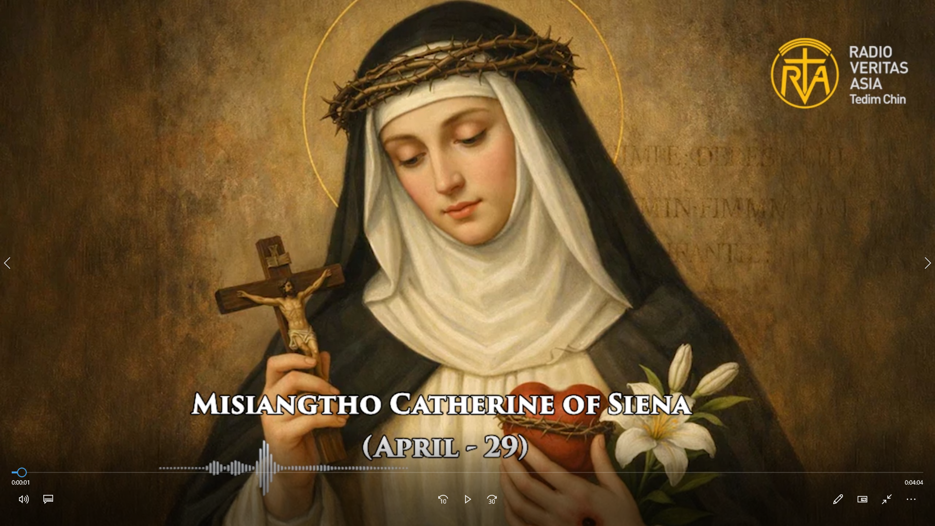 Misiangtho Catherine of Siena Pawini. (April – 29)