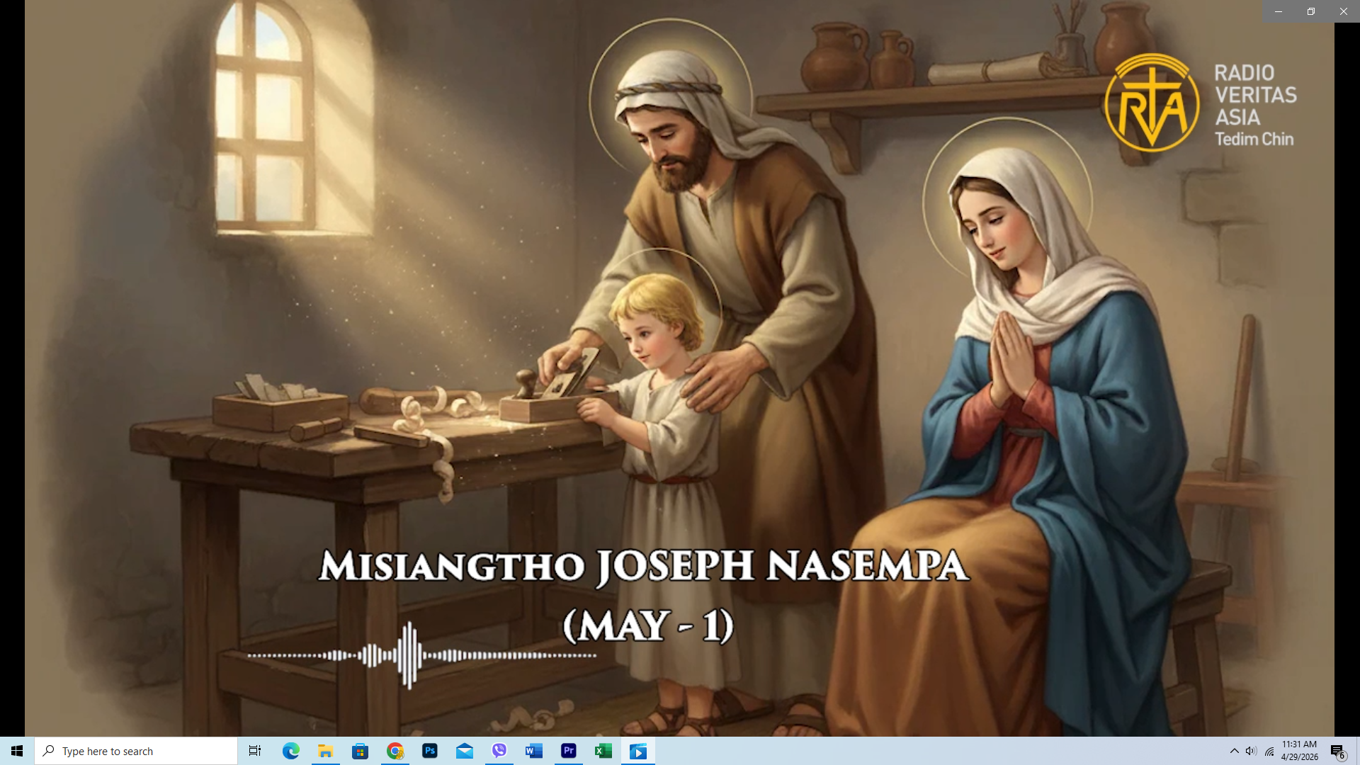 Misiangtho Joseph nasempa Pawini. (May – 1)