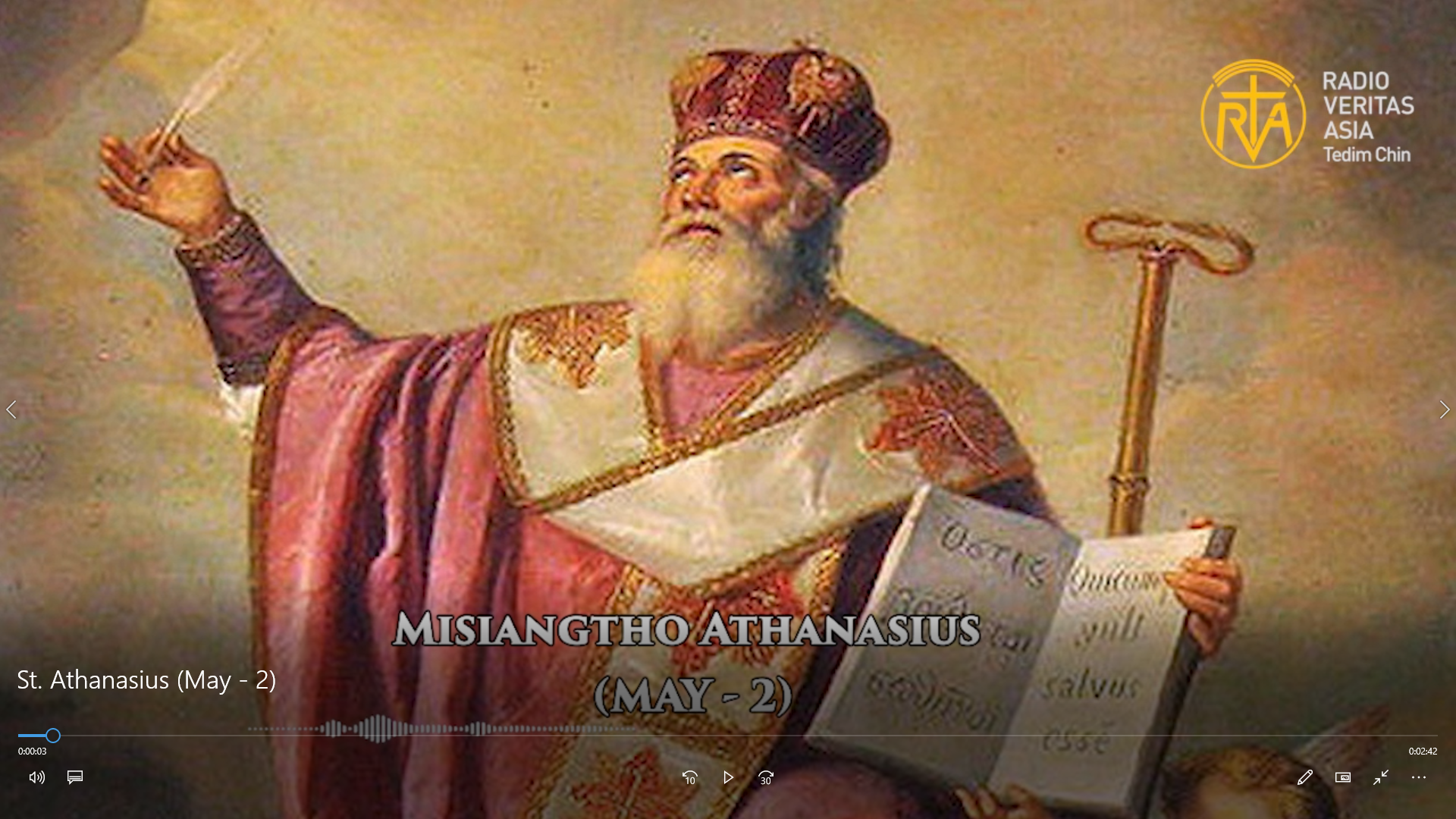 Misiangtho Athanasius Pawini. (May – 2)