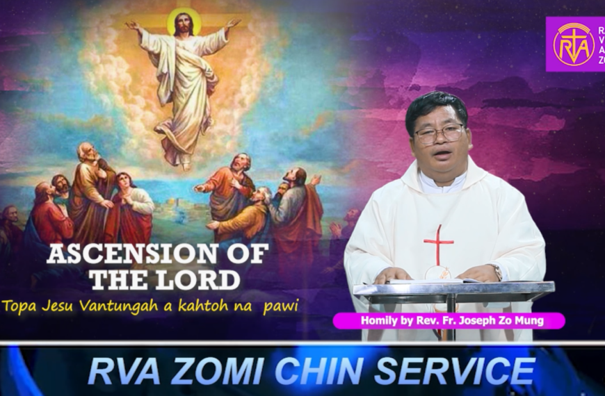 Ascenstion of the Lord, Topa Jesu vantungah a kahtoh na pawi
