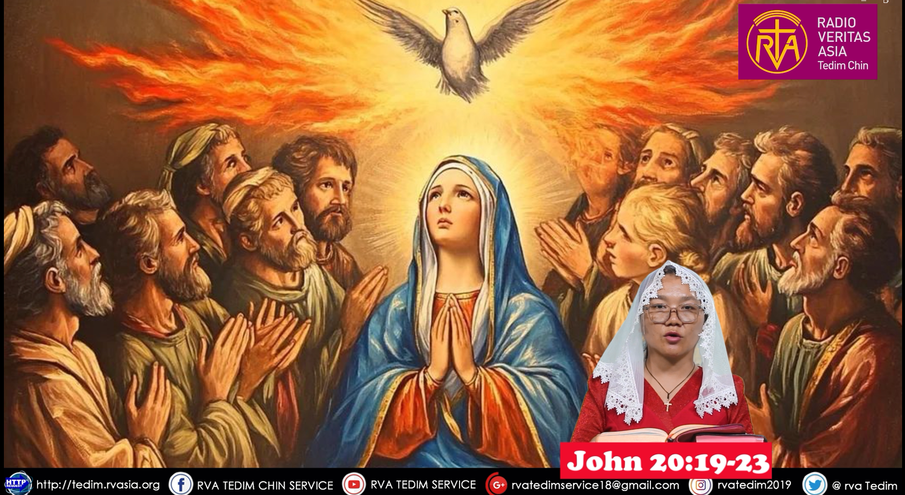 Pentecost pawi ni (24.5.2026) Sunday