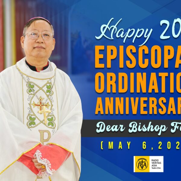 Kalay Diocese Marks 20th Episcopal Ordination Anniversary of Bishop Felix with Solemn Celebration. KALAYMYO, MYANMAR — May 6, 2026