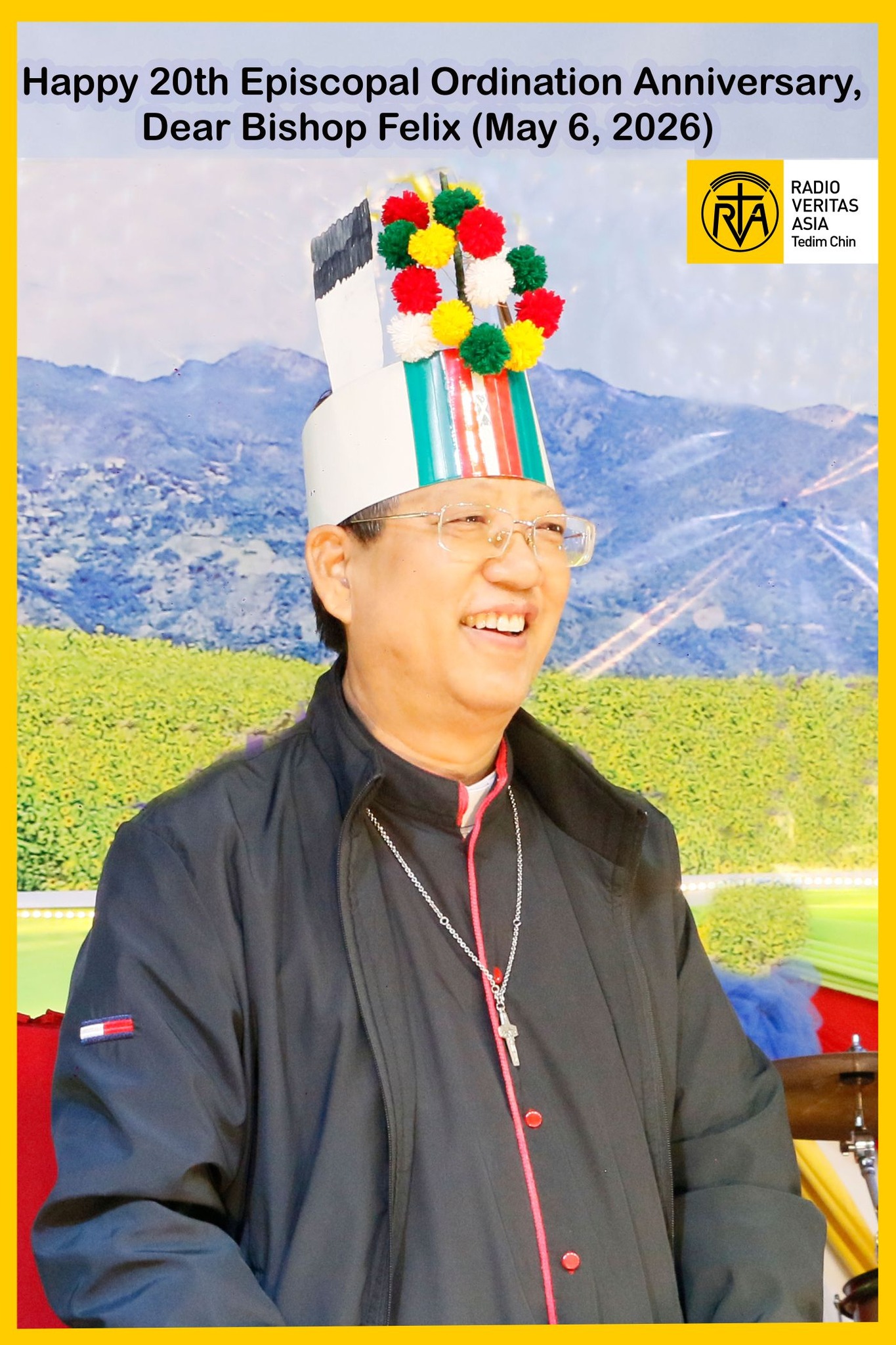 Happy 20th Episcopal Ordination Anniversary, Dear Bishop Felix. May God Bless You (May 6,2026)