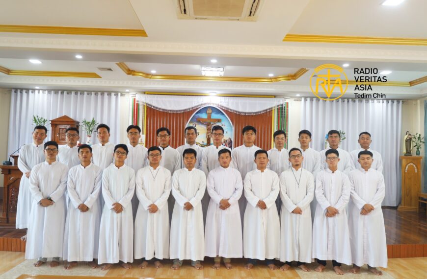 Bishop Felix and Seminarians of Kalay Diocese Fly to Yangon This Afternoon (15.5.2026)