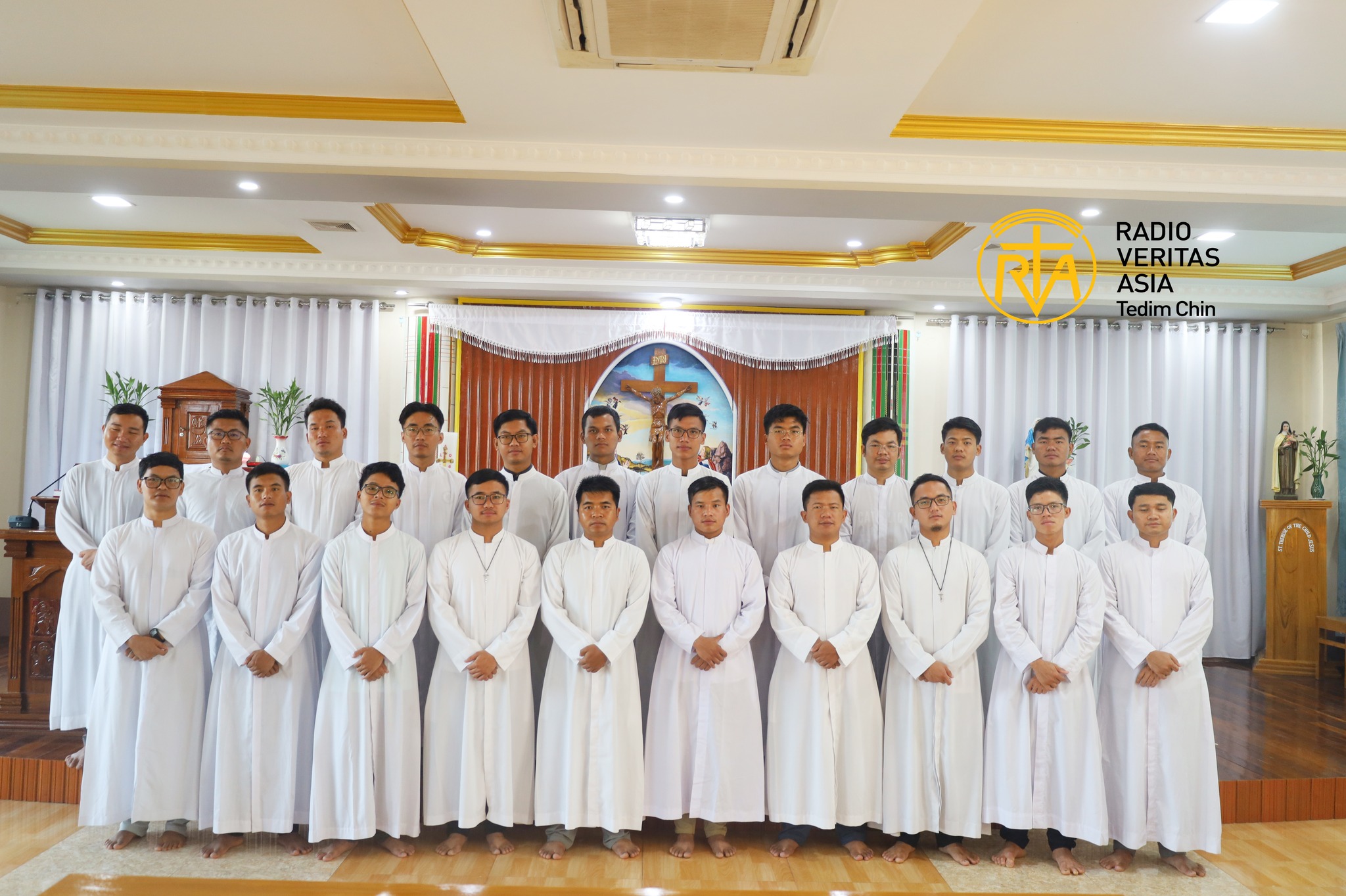 Bishop Felix and Seminarians of Kalay Diocese Fly to Yangon This Afternoon (15.5.2026)