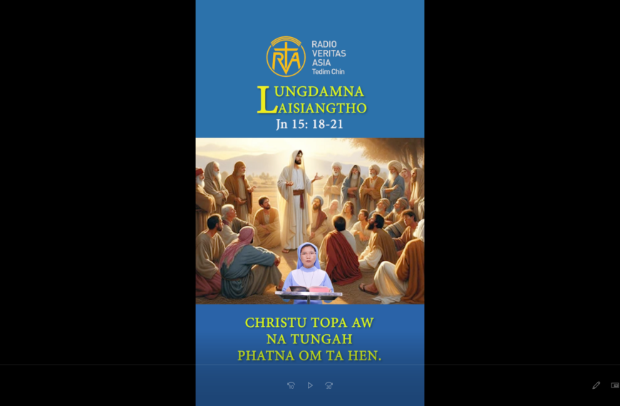 Catholic Nisim Lungdamna Laisiangtho. Thawhkik Pawi Nipi Kaal (5) Na. 9.5.2026 (Sat)