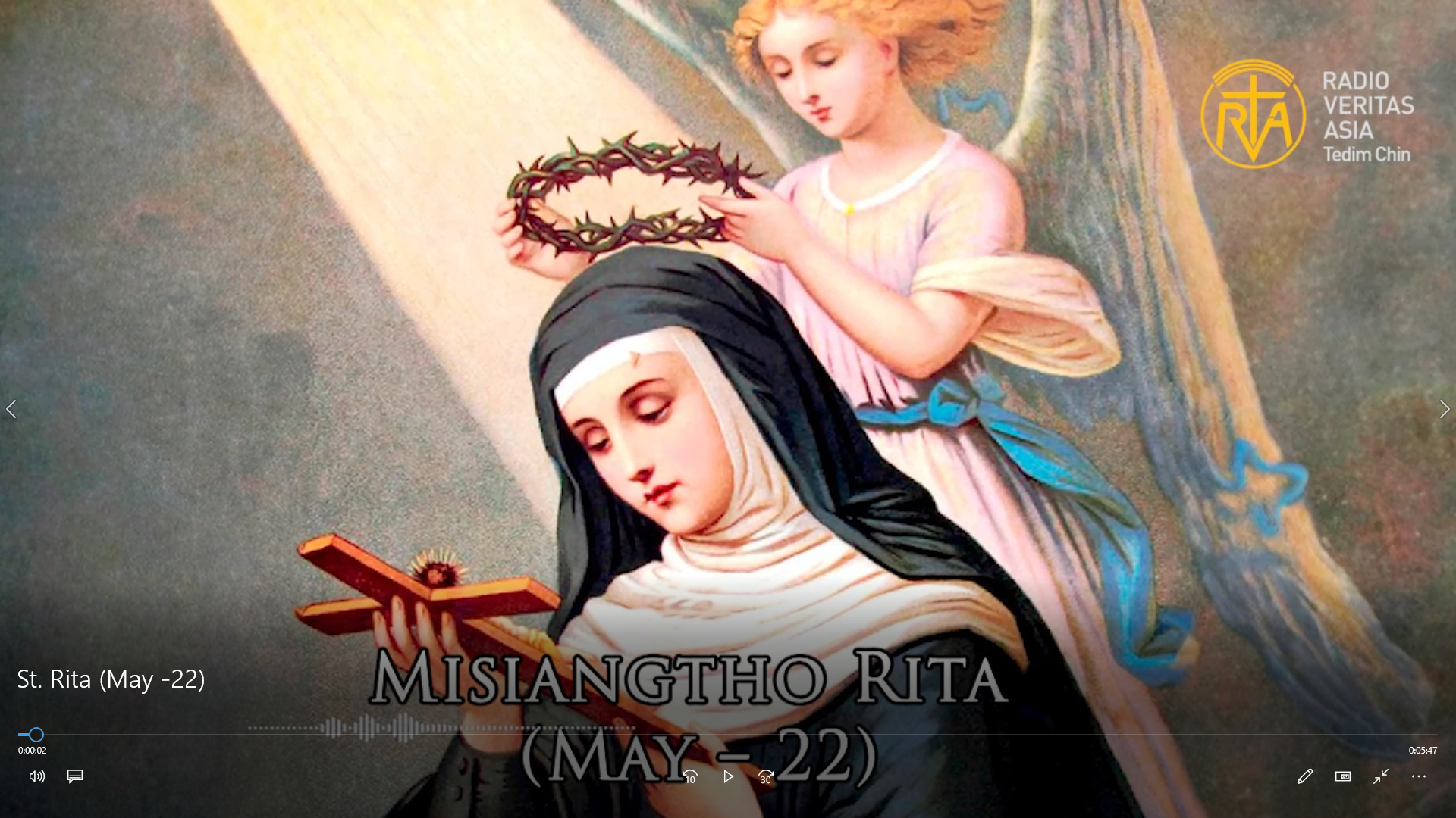 Misiangtho Rita of Cascia pawini. (May – 22)