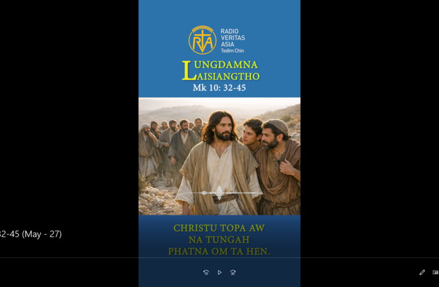 Catholic Nisim Lungdamna Laisiangtho. Hun Nautang Nipi Kaal (8) Na. 27.5.2026 (Wed)