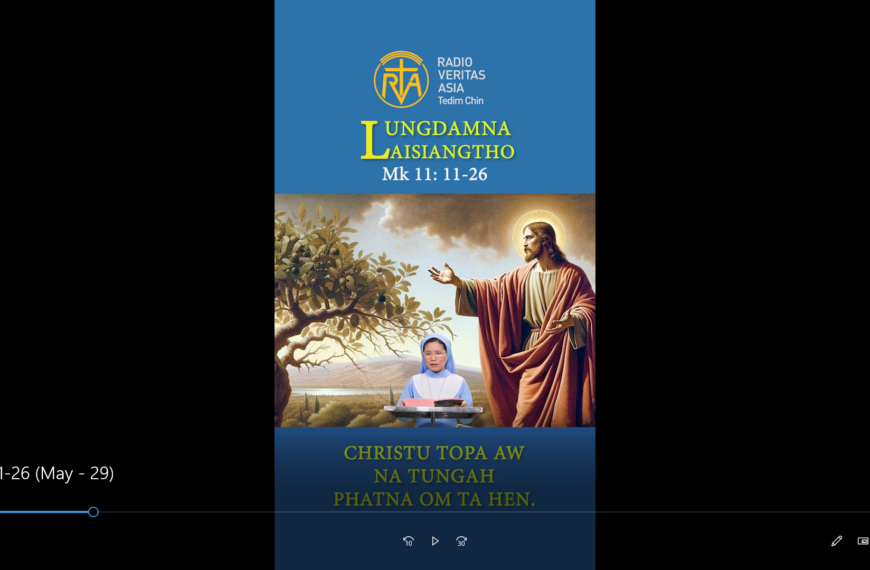 Catholic Nisim Lungdamna Laisiangtho.Hun Nautang Nipi Kaal (8) Na.29.5.2026 (Fri)