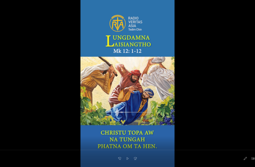 Catholic Nisim Lungdamna Laisiangtho.Hun Nautang Nipi Kaal (9) Na.1.6.2026 (Mon)