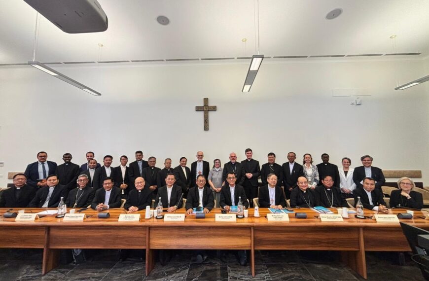Bishop Felix Lian Khen Thang Leads Eucharistic Celebration at Santa Marta, Rome, Joined by Myanmar Bishops (June 2, 2026)
