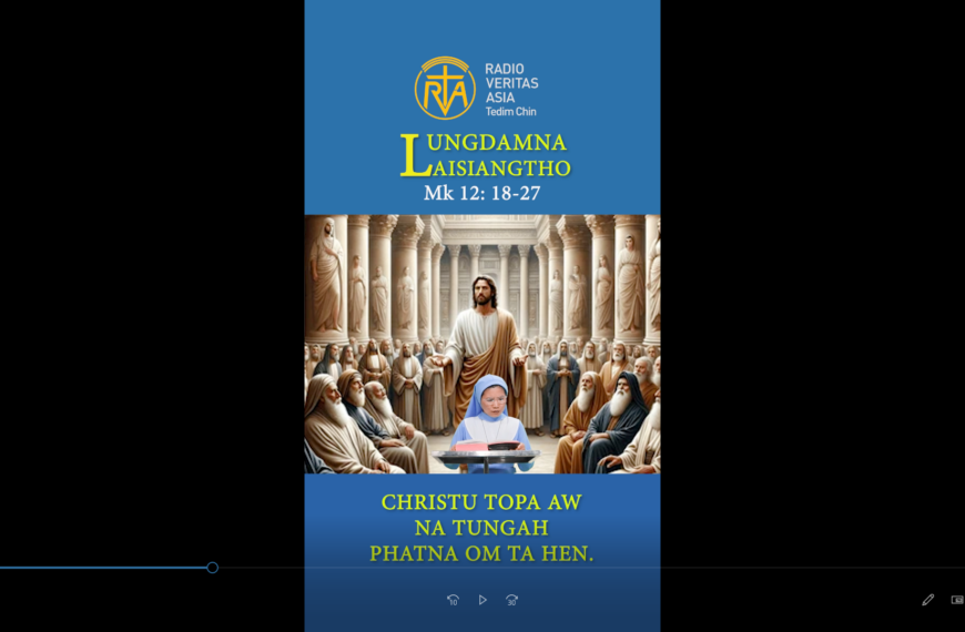 Catholic Nisim Lungdamna Laisiangtho.Hun Nautang Nipi Kaal (9) Na.3.6.2026 (Wed)