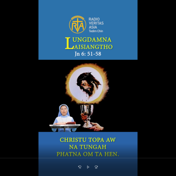 Catholic Nisim Lungdamna Laisiangtho. Hun Nautang Nipi Kaal (10) Na. A Siangtho pen Christu Si le Sa Pawi. 7.6.2026 (Sun)