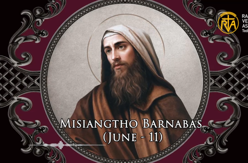 Misiangtho Barnabas Pawini. (June – 11)