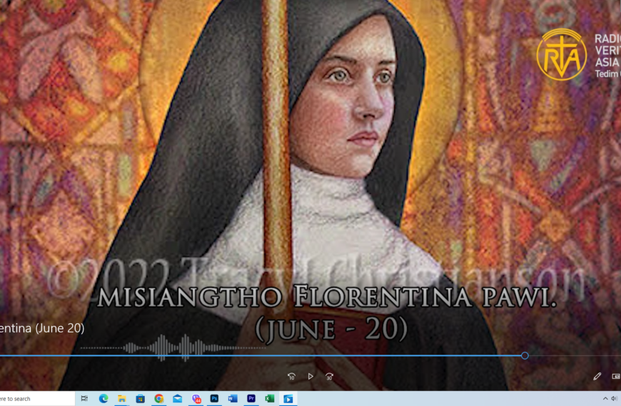 Misiangtho Florentina Pawini. (June – 20)