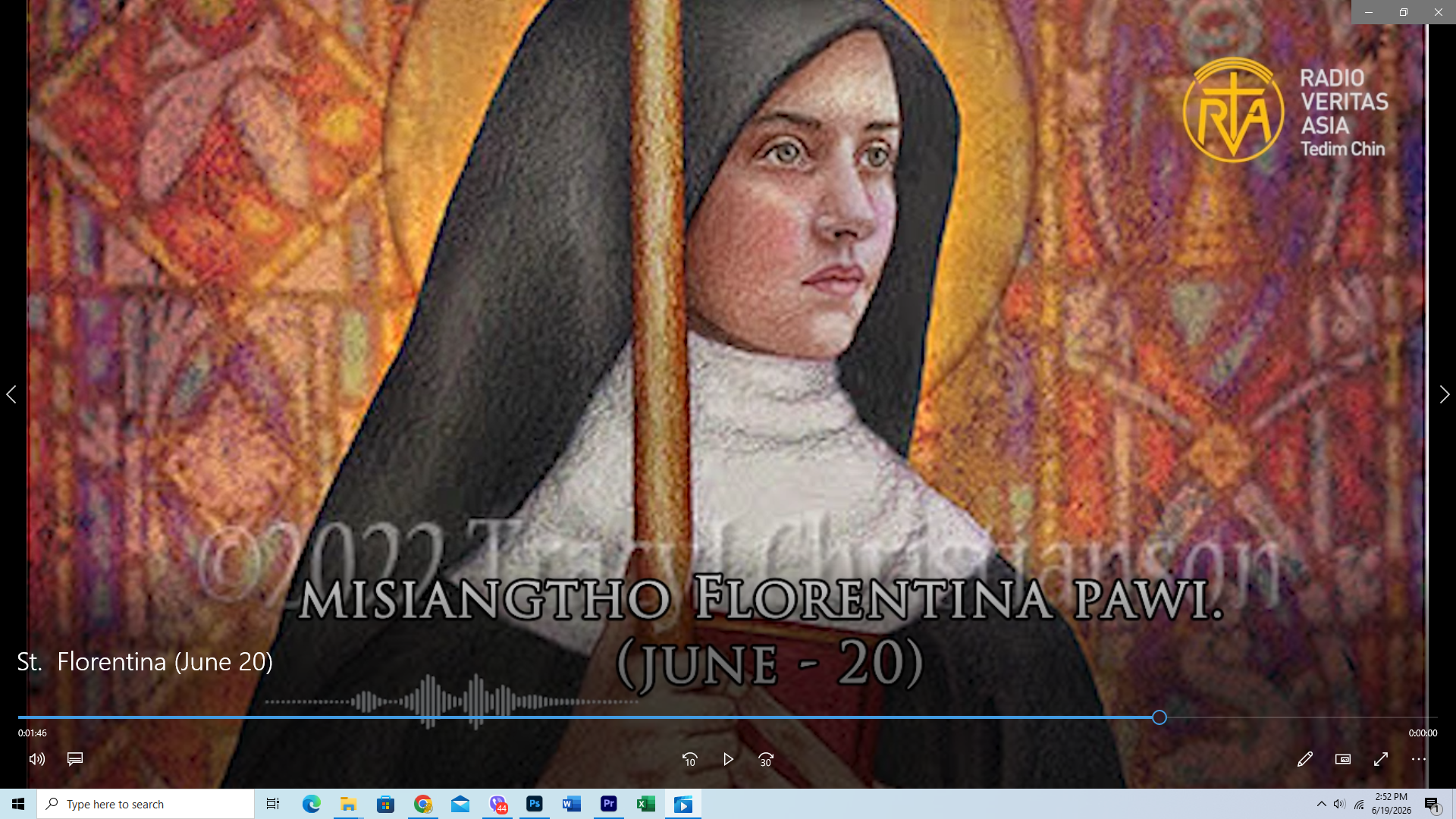 Misiangtho Florentina Pawini. (June – 20)