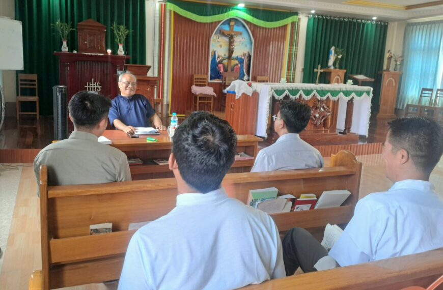 Kalay Diocese Provides Ongoing Fofmation for Future Deacons at Diocesan Pastoral Centre, Kalaymyo (June 4, 2026)