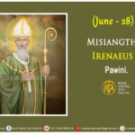 Misiangtho Irenaeus Pawini. (June – 28)