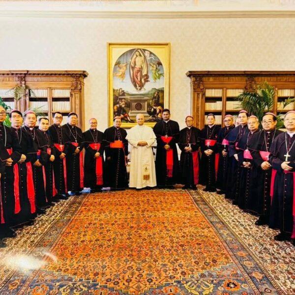 Holy Father Pope Leo XIV Receives the Bishops of Myanmar at the Vatican (June 5, 2026)
