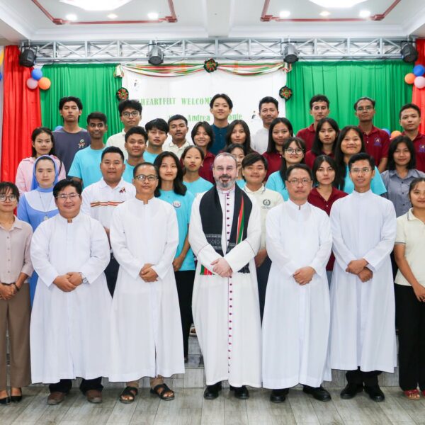 Msgr. Andrea Ferrante Meets the Youth (CYCK) of the Diocese of Kalay (July 12, 2026)