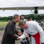 A Heartfelt Welcome Msgr. Andrea Ferrante (Chargé d’Affaires a.i. Apostolic Nunciature in Myanmar ) on his pastoral visit to Kalay Diocese on (July 9, 2026)