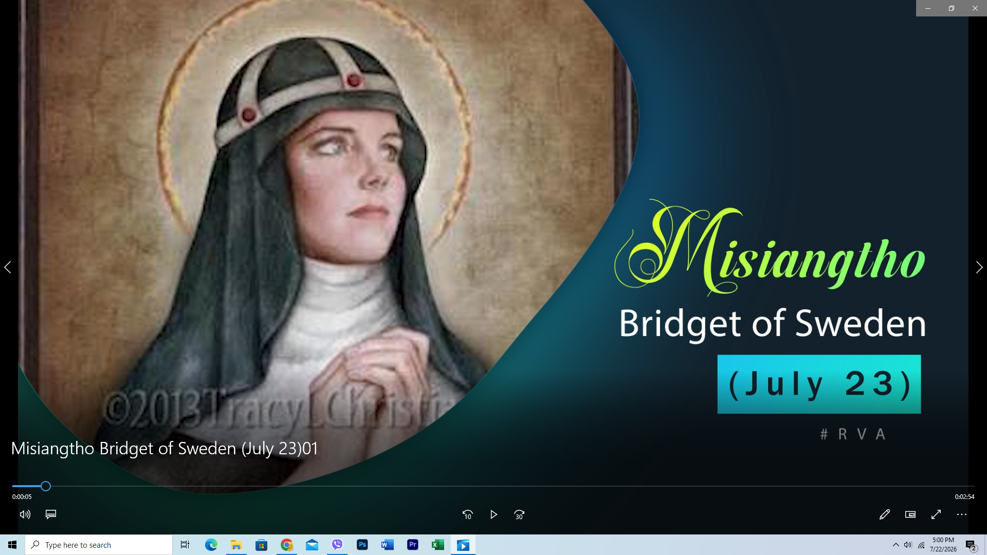 Misiangtho Bridget of Sweden Pawini. (July – 23)