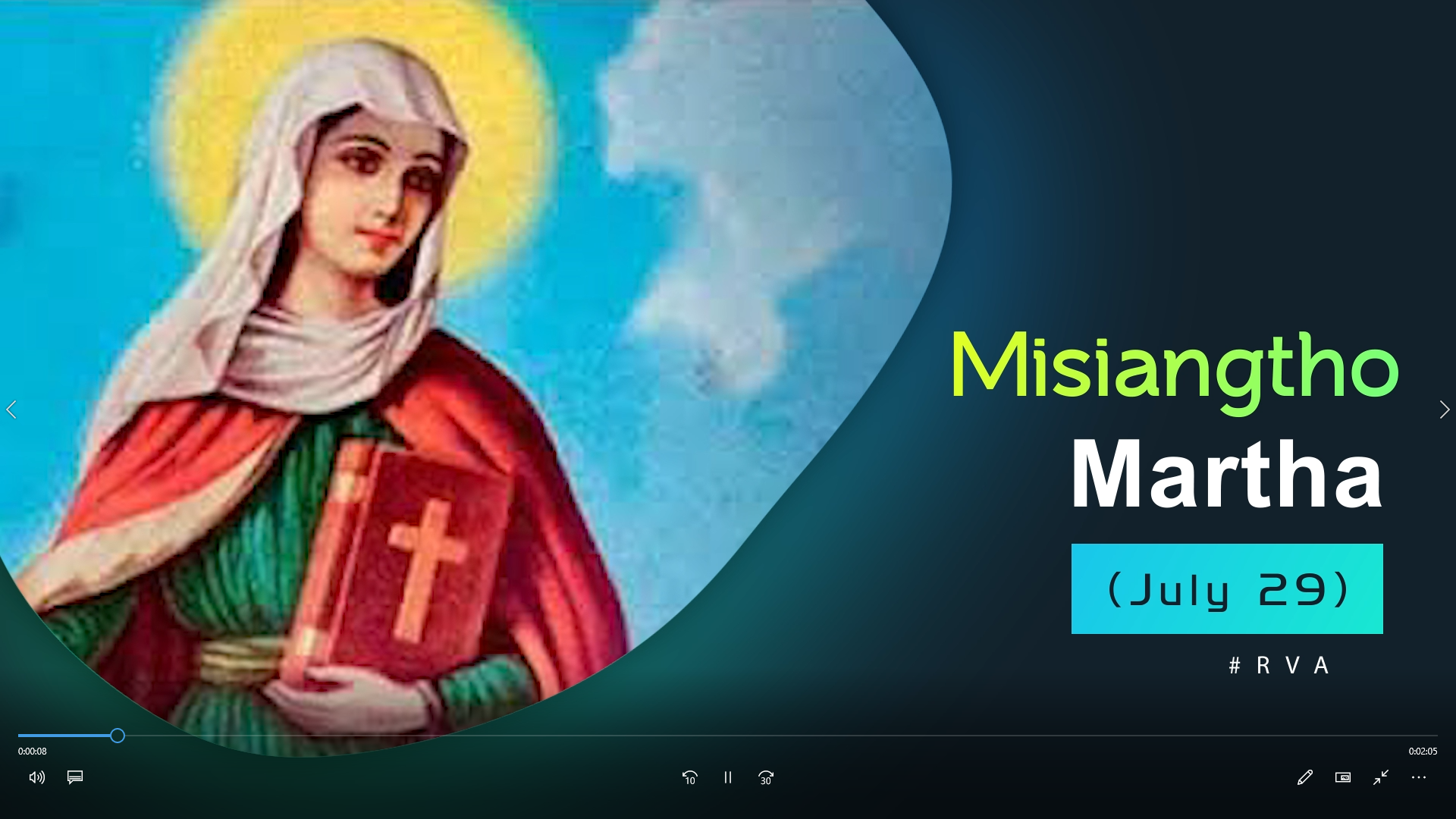 Misiangtho Martha, Mary, Lazarus te Pawini. (July – 29)