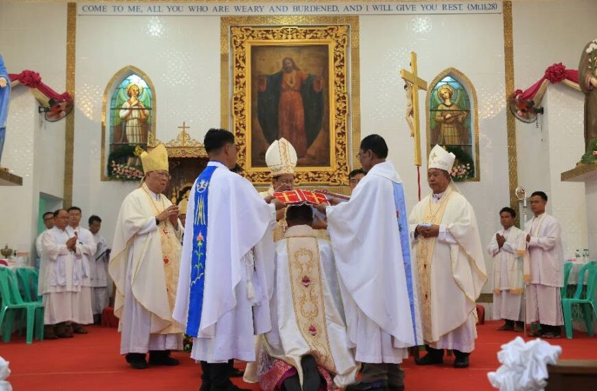 Congratulations! His Excellency Bishop Bernardino Ne Ne.