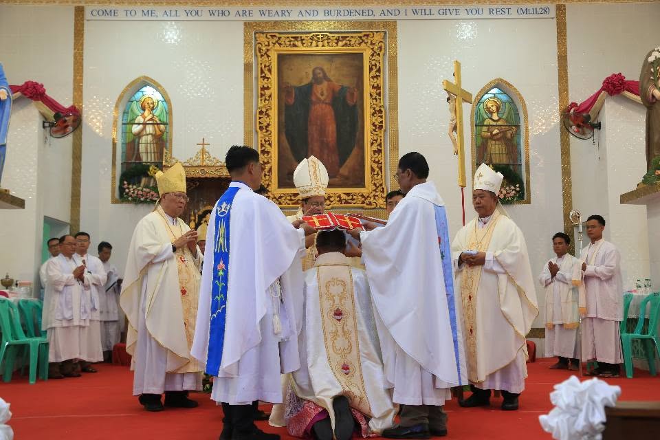 Congratulations! His Excellency Bishop Bernardino Ne Ne.