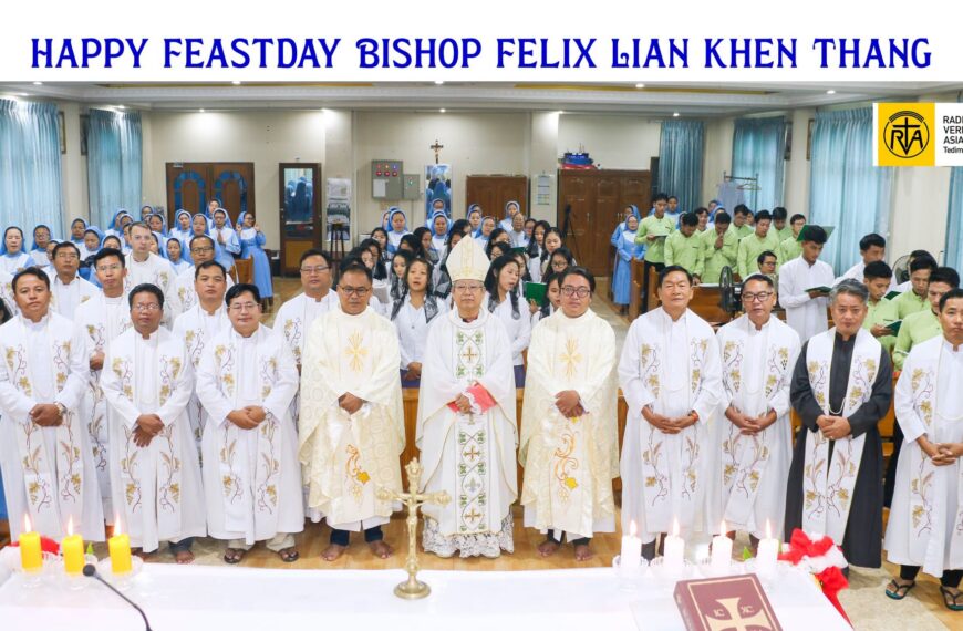 Feastday Celebration of His Excellency Bishop Felix Lian Khen Thang at Diocesan Centre, Kalaymyo (29.8.2026) Sat