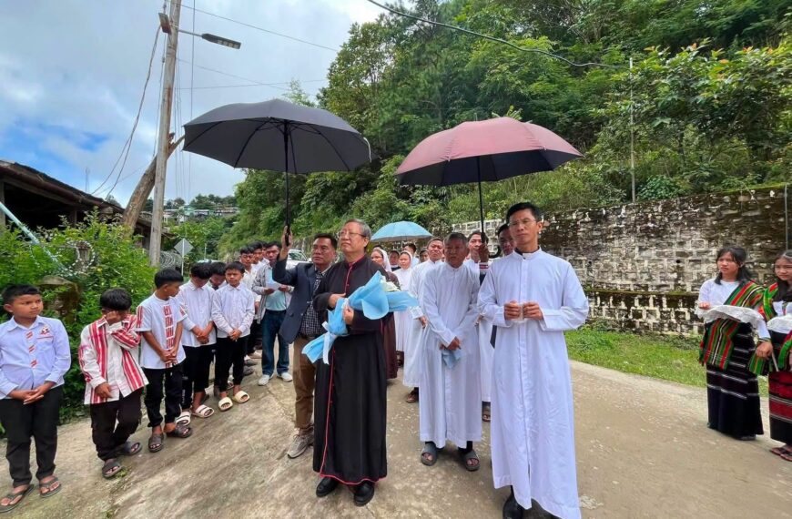 The Pastoral Visit of His Excellency Bishop Felix Lian Khen Thang at Tedim Myoma (15.8.2026)