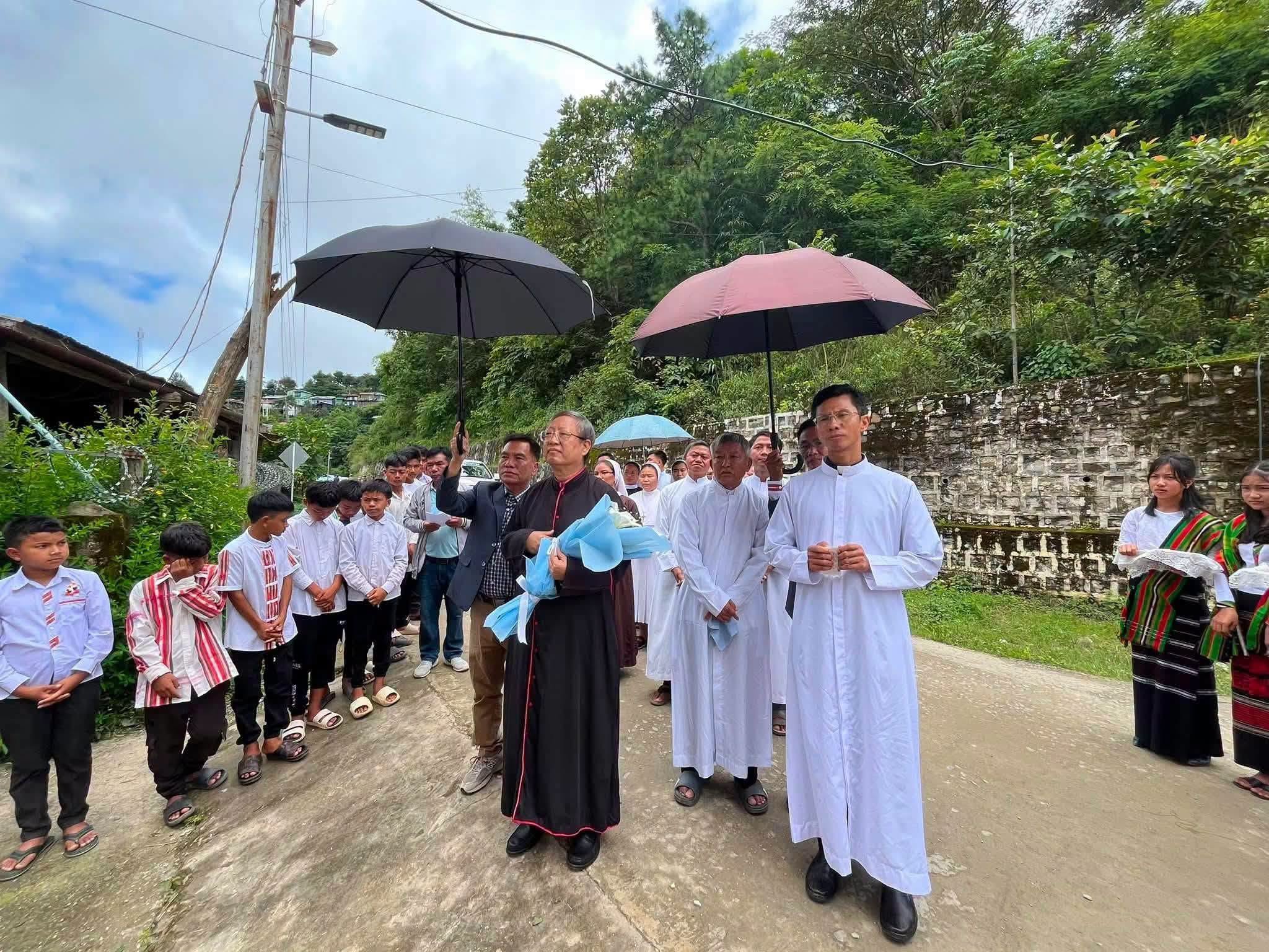 The Pastoral Visit of His Excellency Bishop Felix Lian Khen Thang at Tedim Myoma (15.8.2026)