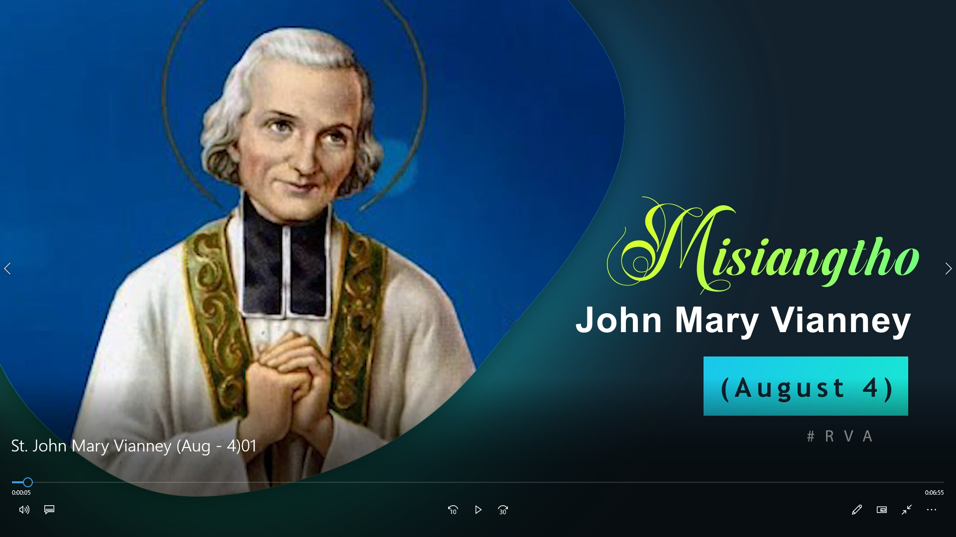 Misiangtho John Mary Vianney Pawini.(Aug – 4)