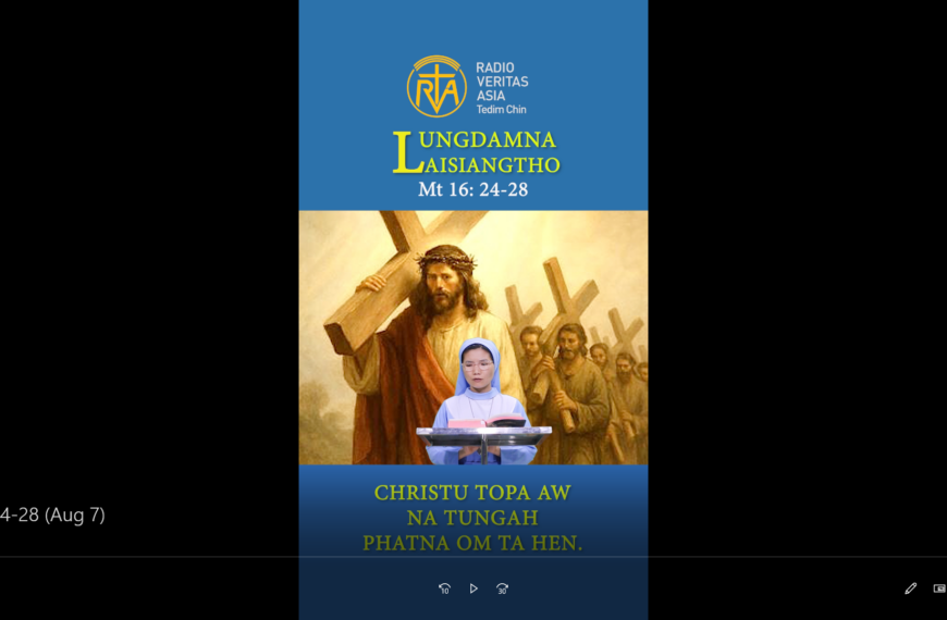 Catholic Nisim Lungdamna Laisiangtho.Hun Nautang Nipi Kaal (18) Na.7.8.2026 (Fri)
