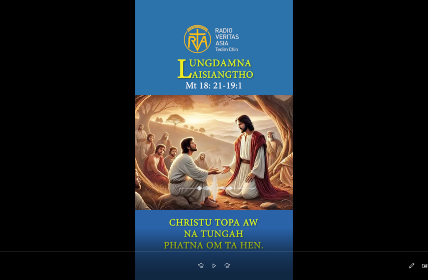 Catholic Nisim Lungdamna Laisiangtho.Hun Nautang Nipi Kaal (19) Na.13.8.2026 (Thurs)