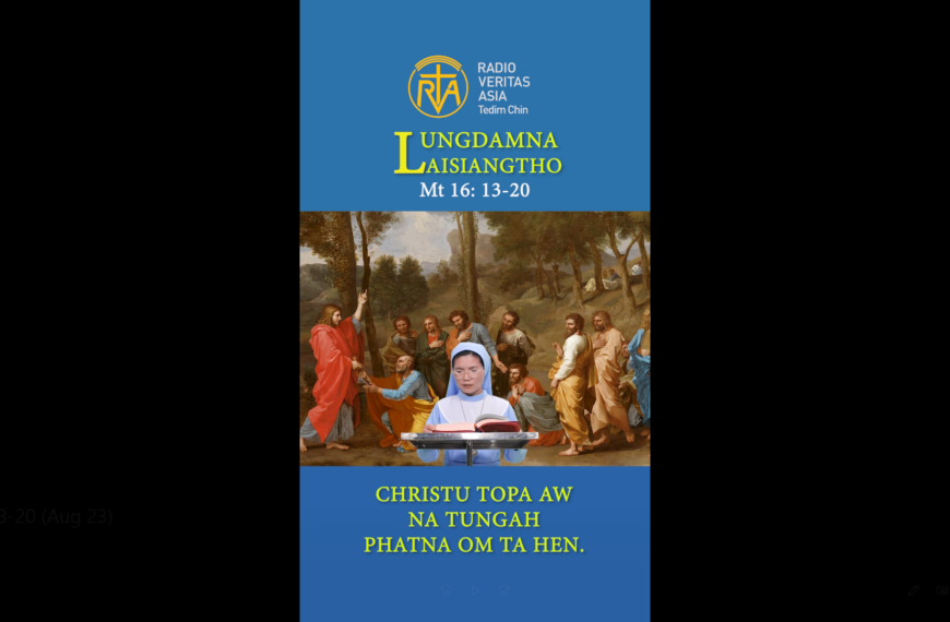 Catholic Nisim Lungdamna Laisiangtho.Hun Nautang Nipi Kaal (21) Na.23.8.2026 (Sun)