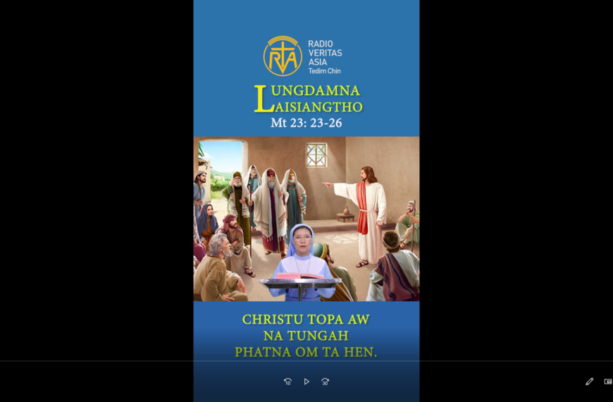 Catholic Nisim Lungdamna Laisiangtho.Hun Nautang Nipi Kaal (21) Na.25.8.2026 (Tue)