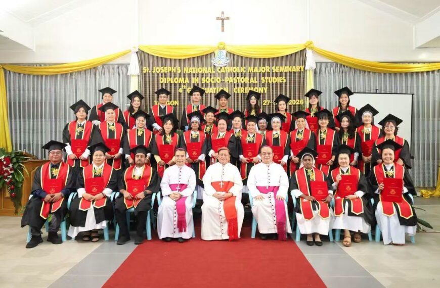 Congratulations to Peter Khampi on His Achievement of Dilpoma in Socio-Pastoral Studies (27.9.2026)