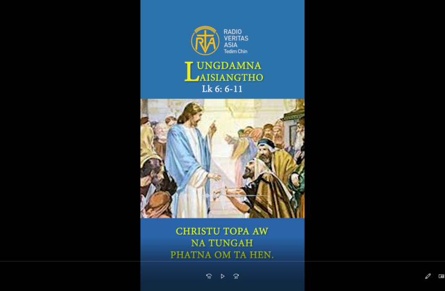 Catholic Nisim Lungdamna Laisiangtho.Hun Nautang Nipi Kaal (23) Na.7.9.2026 (Mon)