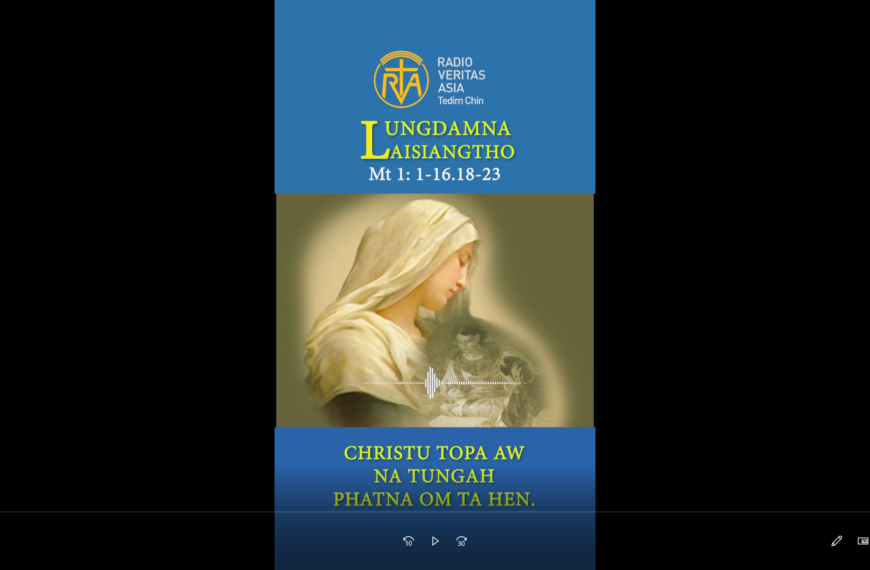 Catholic Nisim Lungdamna Laisiangtho.Hun Nautang Nipi Kaal (23) Na.8.9.2026 (Tue)