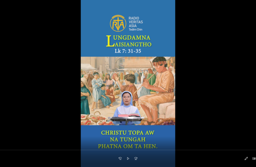 Catholic Nisim Lungdamna Laisiangtho.Hun Nautang Nipi Kaal (24) Na.16.9.2026 (Wed)
