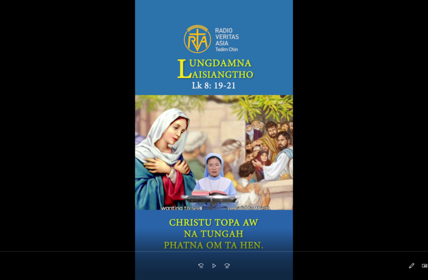 Catholic Nisim Lungdamna Laisiangtho.Hun Nautang Nipi Kaal (25) Na.22.9.2026 (Tue)